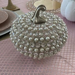 Pumpkin candle holder